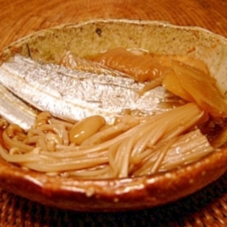 太刀魚と丁子麩の煮物